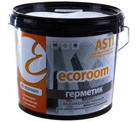 Акриловый герметик для межпанельных швов ECOROOM AS-11 серый 7 кг E-Герм-8867/7 