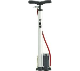 Ручной насос с манометром VOREL до 10 Атм 82021 