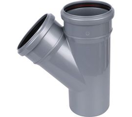 Тройник для канализации Flextron 50х50мм 45° градусов SVK-K11260 