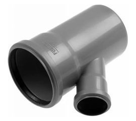 Тройник для канализации Flextron 110х50мм 45° градусов SVK-K14246 