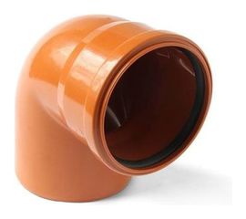 Отвод для наружной канализации Flextron 160мм 87 градусов SVK-KN3016087 