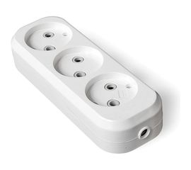 Колодка для удлинителя IONICH 3 гнездо б/з 1518 