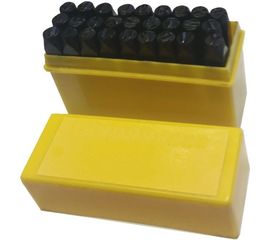 Буквенные клейма №10 /латинский шрифт/ сталь GRIFF g111050 