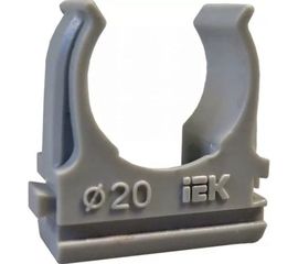 Держатель с защелкой IEK 20 мм для труб 9745550 
