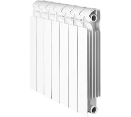 Биметаллический радиатор Global STYLE PLUS 350 6 секций боковое подключение RAN30G155H1I83 