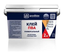 Универсальный клей ПВА GOODHIM 2 кг 70552 