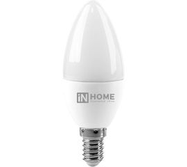 Светодиодная лампа IN HOME LED-СВЕЧА-VC 8Вт 230В Е14 3000К 600Лм 4690612020426 