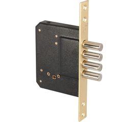 Врезной крестообразный замок Fuaro 200-4MF/PB латунь, 5 кл. 15372 