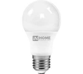 Светодиодная лампа IN HOME LED-A60-VC 15Вт 230В Е27 4000К 1350Лм 4690612020273 