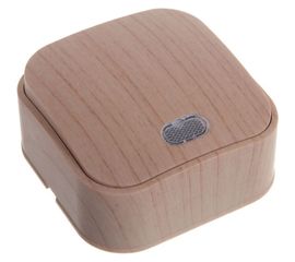 Выключатель IONICH 1 кл. с подсветкой сосна 1435 