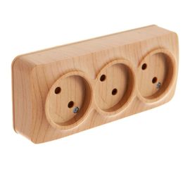 Розетка IONICH 3-ая б/з сосна 1455 