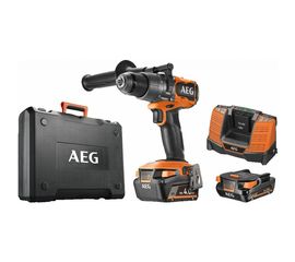 Бесщеточная аккумуляторная ударная дрель-шуруповерт AEG 18В BSB18C3BL-X02C 4935478937 