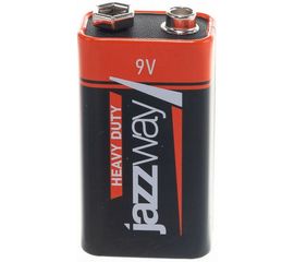 Солевая батарейка JazzWay 6F22 Heavy Duty 5004122 