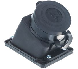 Розетка наружной установки LEZARD 104 накладная с заглушкой 2Р+РЕ 1х16А 220-240V 106-0400-0104 