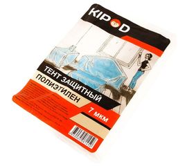 Защитный тент, 4 х 12,5 м, 7 мкм KIPOD 006502002 
