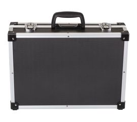 Ящик для инструмента FIT пластиковый усиленный алюминием черный 65633 