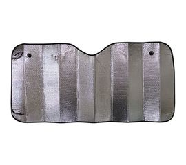 Двусторонняя шторка-экран на лобовое стекло SKYWAY 150х70 см фольга S01204005 