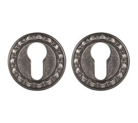 Накладка под цилиндр PUNTO ET MT OS-9 античное серебро 39619 