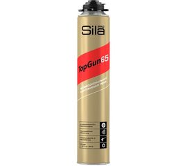 Профессиональная монтажная пена Sila летняя Pro TopGun 65 875мл SPTG65P875S 