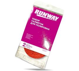Набор салфеток для полировки автомобиля RUNWAY RW646 