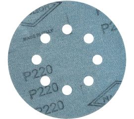 Круг шлифовальный на липучке FILM (5 шт; 125 мм; 8 отверстий; P220) NAPOLEON npf5-125-8-220 