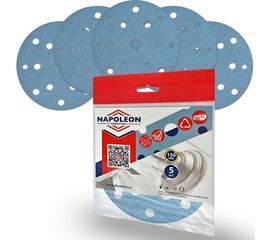 Набор шлифовальных кругов на липучке ТОНКОЕ шлифование NAPOLEON npf-fine 
