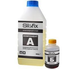 Эпоксидный клей на основе эпоксидной смолы Sila 1000 г Silfix01 