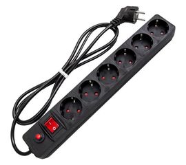 Сетевой фильтр UNIVersal ПВС 3*0,75 черный 5м 967U-4005 