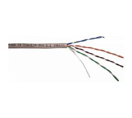 Кабель UTP, 4 пары, Кат. 5e, серый, 100м в кат., серия XS TWT-5EUTP-XS/100 