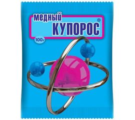 Средство антисептическое для защиты растений Медный купорос 100 г Ваше Хозяйство 4620015696294 