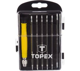 Набор: отверточная рукоятка + 6 переставных стержней TOPEX 39D551 