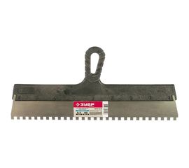 Фасадный зубчатый шпатель 450 мм Зубр МАСТЕР 10078-45-08 