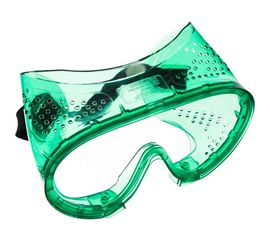 Защитные очки закрытого типа с прямой вентиляцией (поликарбонатная линза) Зубр МАСТЕР 11027 