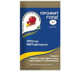 Препарат для защиты лука, томатов, картофеля, винограда от заболеваний Зеленая Аптека Садовода 3 г 4601976001341 
