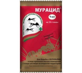 Средство для борьбы с муравьями Зеленая Аптека Садовода Мурацид 1 мл 4601976000719 