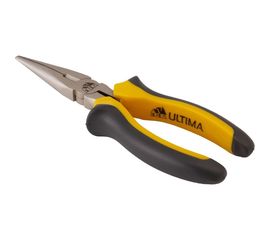 Длинногубцы Ultima 180 мм, прямые, двухкомпонентные рукоятки 126006 