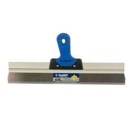 Фасадный нержавеющий шпатель 2к ручка. 470мм ЗУБР ПРОФЕССИОНАЛ 10049-47_z03 