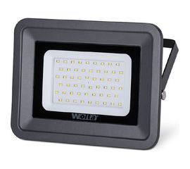 Светодиодный прожектор Wolta 5700K, 50 W SMD, IP 65, цвет серый, слим WFL-50W/06 