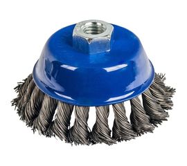 Кордщетка чашеобразная витая (100 мм; М14) для УШМ ПРАКТИКА 773-293 