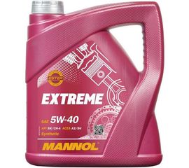 Синтетическое моторное масло MANNOL EXTREME 5W40 4 л 1021 