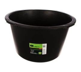 Строительный круглый таз Сибртех черный, 30л Россия 81455 