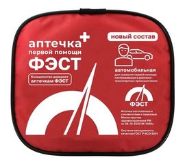 Автомобильная Аптечка ФЭСТ А/р мягкий футляр 0370/3 новый состав Авт. ФЭСТ н.с. мягк. 