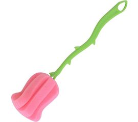 Губка для высокой посуды МУЛЬТИДОМ Тюльпан, длина 25,5 см YM58-302 