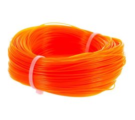 Строительная леска, 100 м, D 1 мм цвет оранжевый СИБРТЕХ 84838 