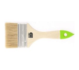 Плоская кисть, 75 мм натуральная щетина, деревянная ручка СИБРТЕХ 82265 