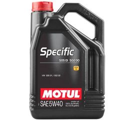 Синтетическое масло Specific 505.01 5W40 5л MOTUL 101575 