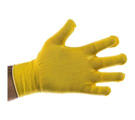 Перчатки Россия нейлон, 13 класс, цвет лимон, L 67822 