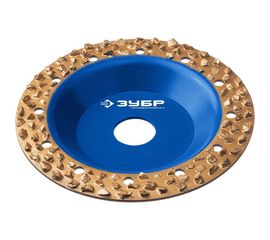 Плоская обдирочно-шлифовальная чашка №3 ЗУБР 125 мм, крупное зерно ВК8 33430-3 