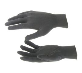 Перчатки Россия нейлон, 13 класс, чёрные, XL 67843 