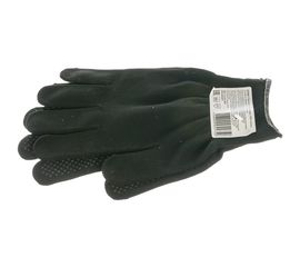 Перчатки Россия нейлон, ПВХ точка, 13 класс, чёрные, XL 67848 